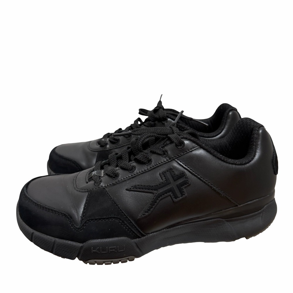 KURU Quantum Comfort Walking Shoes Womens US 7.5 EU 38 Black Cushioned NO INSOLE